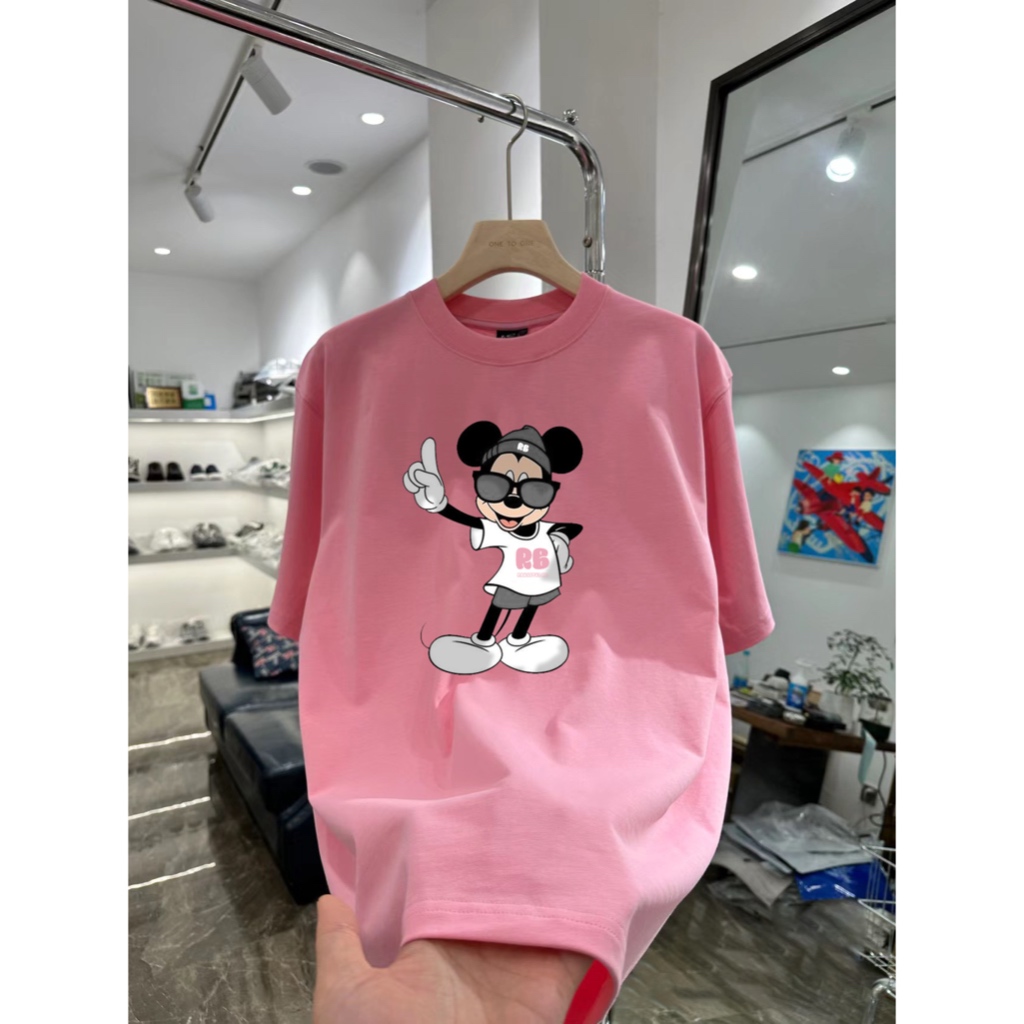 Áo Thun Nữ Mickey RB chỉ tay siêu cute
