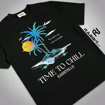 Áo thun du lịch nhóm TIME TO CHILL cao cấp