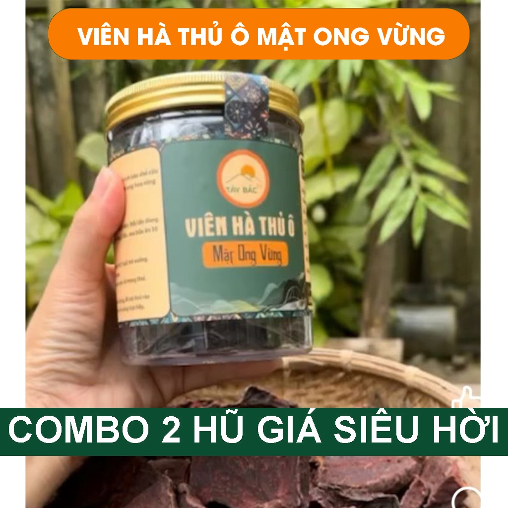Thành phần chính của viên hà thủ ô mật ong vừng Tây Bắc