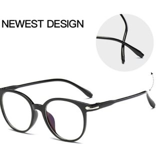 Kính mát thời trang nam nữ không độ giả cận phong cách hàn quốc dễ thương Mắt kính chống tia UV K037