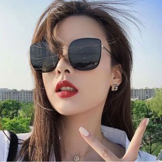 Kính râm nam nữ form to chống tia UV, Mắt kính mát thời trang đi đường du lịch biển Styley K039