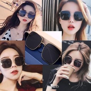 Kính râm nam nữ form to chống tia UV, Mắt kính mát thời trang đi đường du lịch biển Styley K039