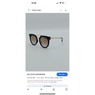 Kính mắt M.o.lsion Sunglasses dư xịn- Kính mắt chống tia UV
