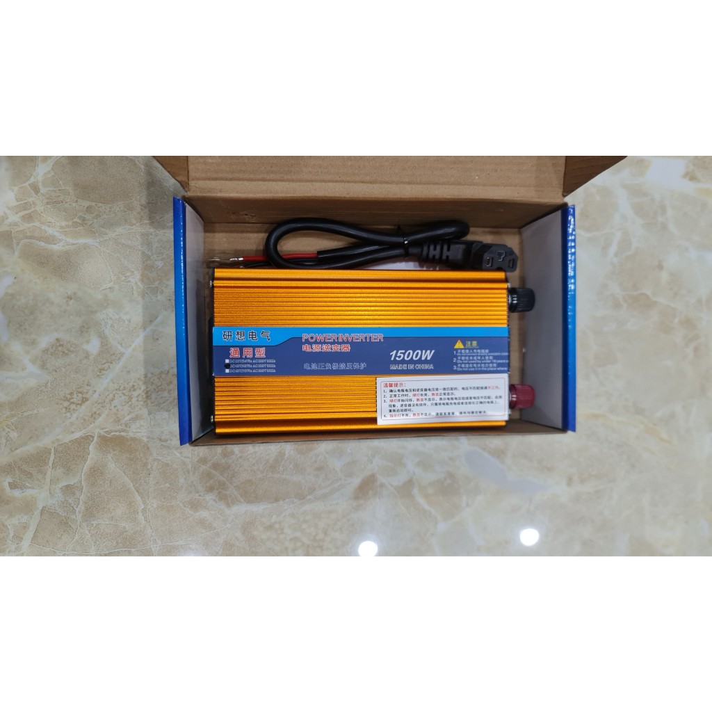 Bộ kích đ iện 48V lên 220V 1500W dùng cho xe điện 4 bình | Shopee Việt Nam