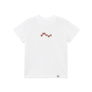 Áo thun Babytee in hình chữ AMOUR dễ thương chất Cotton Premium nhiều màu
