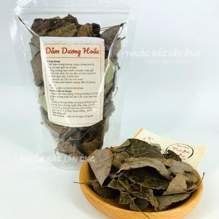 Lá dâm dương hoắc khô 500g, trà dâm dương, thơm, sạch - Lãn Ông