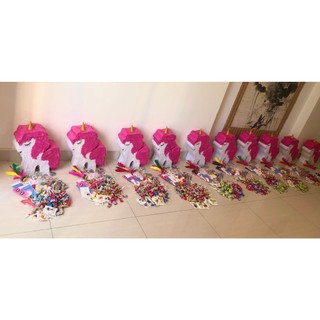 [TẶNG GẬY ĐẬP] Pinata Sinh Nhật Pony Dễ Thương – Trang Trí & Trò Chơi Đập Kẹo Cho Bé Trai Bé Gái