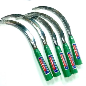 Liềm cắt cỏ gặt lúa 10 thép lưỡi thép cán xanh siêu sắc