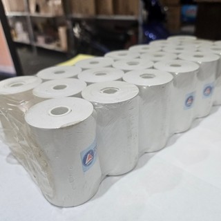 20 cuộn giấy in nhiệt K5 in máy tính tiền, 3 cuộn giấy fax nhiệt - cà số khung xe máy
