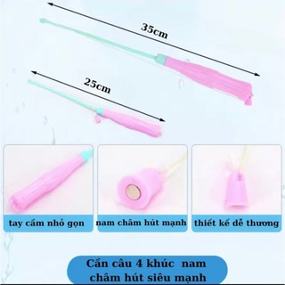 Bộ Đồ Chơi Câu Cá Phao 42 Chi Tiết Bể Phao 2 Tầng Có Gắn Nam Châm Bao Gồm Cần Câu Nhựa Cho Trẻ Thỏa Thích Vui Chơi 89010
