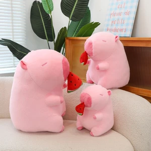 Gấu Bông Capybara Bộ Trưởng Ngoại Giao Mũi Xanh Thú Bông Chuột Lang Nước Nhập Khẩu- G139