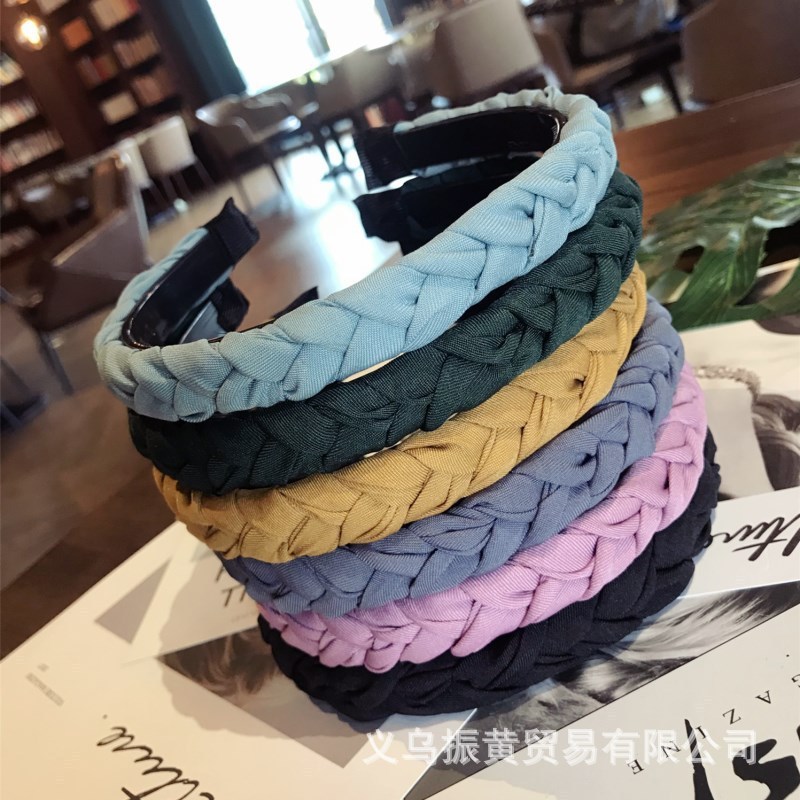 Bờm băng đô tết bện kiểu dáng thanh lịch hottrend