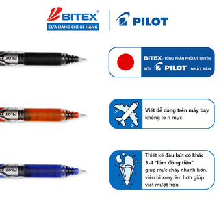 Bút Pilot mực nước Hi-Techpoint V7 Grip – Bút Mực Nước Viết Êm, Chính Hãng