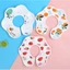 Yếm Xoay Cổ Tròn 360 Độ Chất Liệu Vải Organic An Toàn Cho Bé, Yếm Xoay 360 Độ Chống Thấm Cho Bé