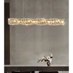 Đèn Thả Pha Lê Luxury hàng thiết kế Cao Cấp - Đèn thả Decor trang trí bàn ăn, bàn đảo Sang Trọng - 3 Chế Độ Ánh Sáng — ảnh 7