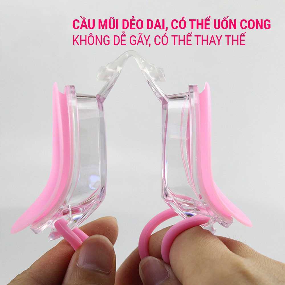 Kính bơi người lớn AF700 SPORTY mắt trong chống lóa, chống sương mờ, sử dụng cho nam, nữ