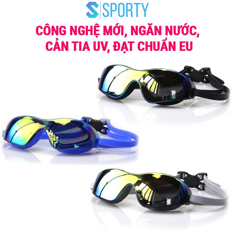 Kính bơi nam, nữ chống tia UV hạn chế sương mờ 2200 SPORTY mắt kính chống lóa, ngăn nước tuyệt đối