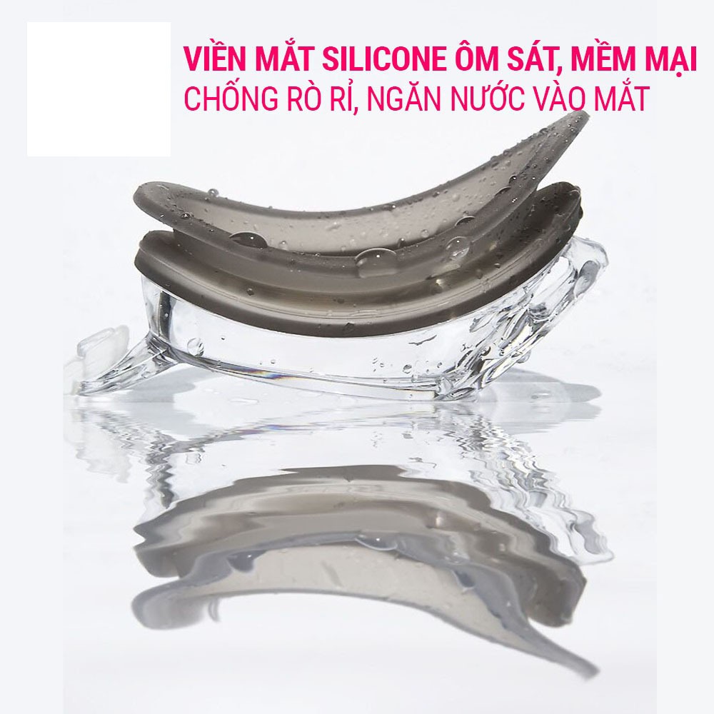 Kính bơi người lớn AF700 SPORTY mắt trong chống lóa, chống sương mờ, sử dụng cho nam, nữ