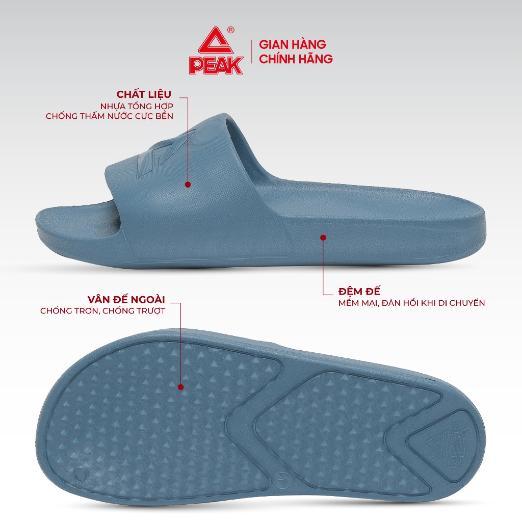 Ảnh Dép quai ngang đúc nguyên khối PEAK Slippers RLW2301 RLW2401 2