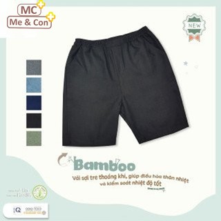 BST quần short thương hiệu Mẹ Và Con+ vải sợi tre dệt thoi thông hơi cho bé từ 18 tháng đến 11 tuổi
