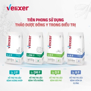 VELIXER -Thức ăn hỗ trợ trị liệu các bệnh cho chó nhập khẩu Hàn Quốc 1,5kg