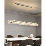 Đèn Thả Pha Lê Luxury hàng thiết kế Cao Cấp - Đèn thả Decor trang trí bàn ăn, bàn đảo Sang Trọng - 3 Chế Độ Ánh Sáng — ảnh 3