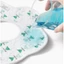 Yếm Xoay Cổ Tròn 360 Độ Chất Liệu Vải Organic An Toàn Cho Bé, Yếm Xoay 360 Độ Chống Thấm Cho Bé