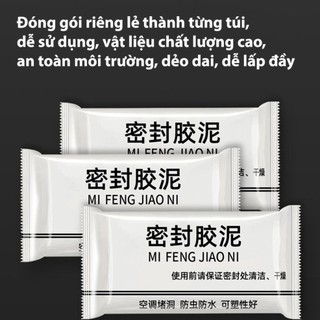 XI MĂNG DẺO BỊT TƯỜNG CHỐNG THẤM MI FENG JIAO NI | SET 20 GÓI KEO VÁ NỨT TƯỜNG TRÁM KHE HỞ
