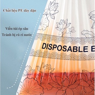 Túi Rác Dây Rút Có Quai Anrissen 45x50cm – Cuộn 110 Túi Siêu Dày, Chịu Nhiệt, Chống Côn Trùng