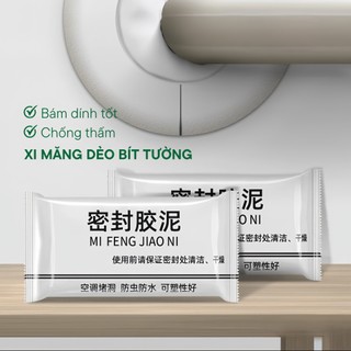 XI MĂNG DẺO BỊT TƯỜNG CHỐNG THẤM MI FENG JIAO NI | SET 20 GÓI KEO VÁ NỨT TƯỜNG TRÁM KHE HỞ