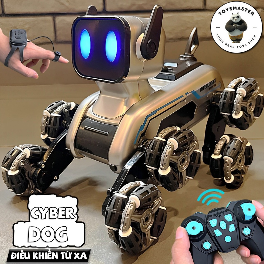 Chó Robot Cyber Dog X31 Điều Khiển Từ Xa RC Tay Cầm Cảm Biến Tạo Dáng ...