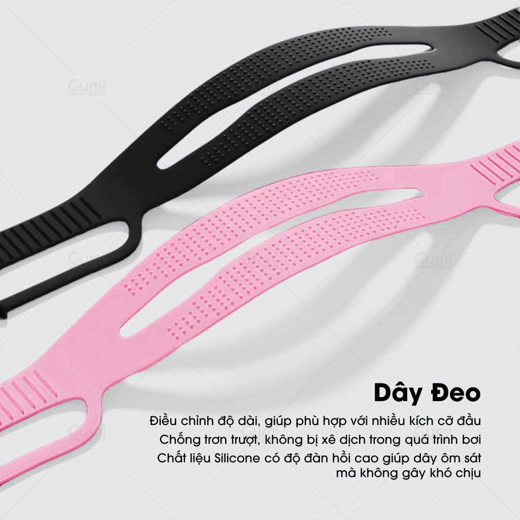 Kính Bơi Gọng Lớn Silicone Mềm Chống Thấm Nước Chống Sương Mù Chuyên Nghiệp Cho Nam & Nữ - KinhBoi-GongLon