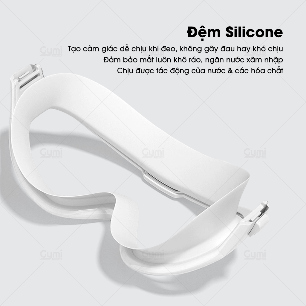 Kính Bơi Gọng Lớn Silicone Mềm Chống Thấm Nước Chống Sương Mù Chuyên Nghiệp Cho Nam & Nữ - KinhBoi-GongLon