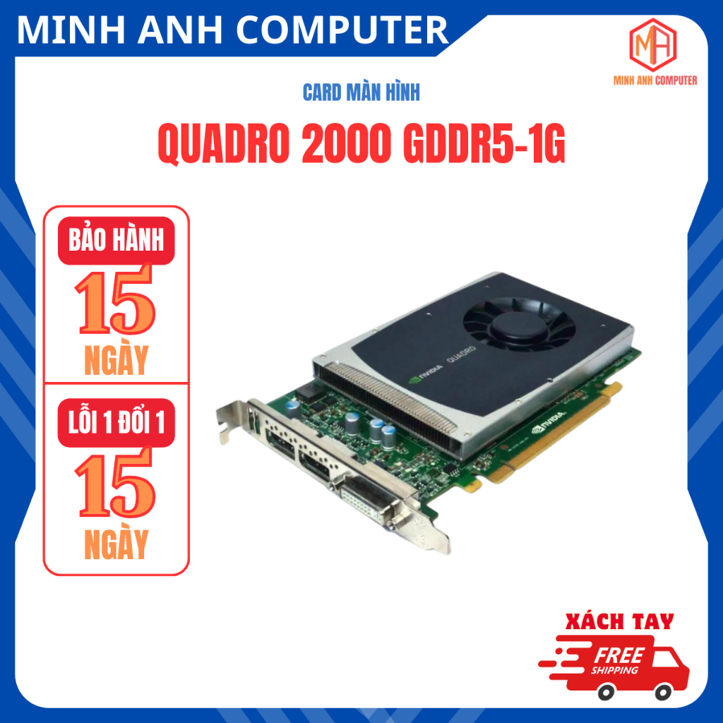 Card màn hình Nvidia Quadro 2000 - Card xuất hình chơi game - giá siêu ...