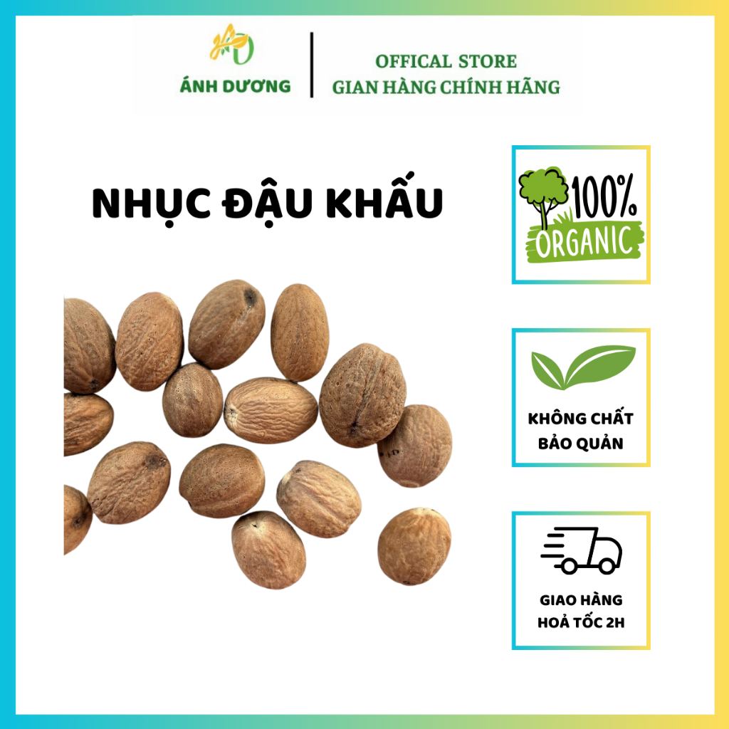 Nhục Đậu Khấu ( Thơm, Sạch ) Gia Vị Cho Pizza, Nước Sốt, Món Hầm, Nướng, Súp, Rau Củ...