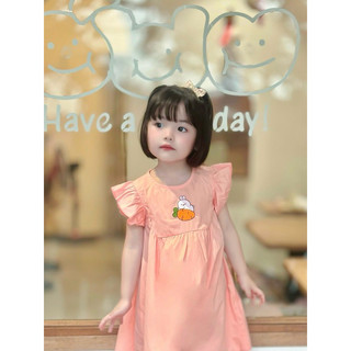 Váy Bé Gái , Đầm Bé Gái Cánh Tiên Thêu Xinh Xắn cho bé 8-25kg 1-6 tuổi N0129 BUNNY
