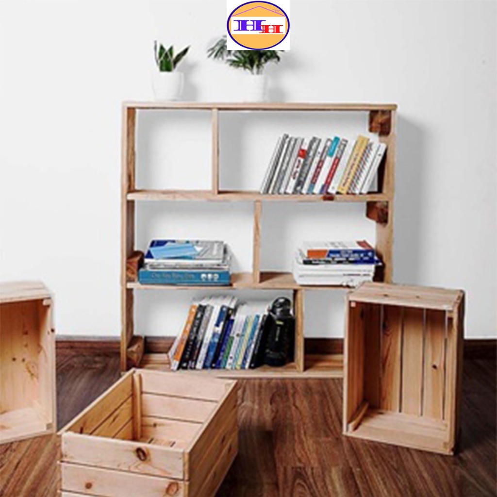 Hộp Gỗ Pallet Decor Trang Trí Nhiều Kích Thước,Thùng Gỗ Đựng Đồ Đa Năng Bằng Gỗ Thông Mới | BigBuy360 - bigbuy360.vn