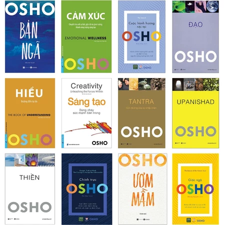 Sách - Tuyển tập những cuốn sách hay của OSHO ( lẻ, tùy chọn)
