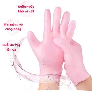 Tất Ủ Chân Tay Silicon Ủ Kem Dưỡng Ẩm, Vớ Ủ Chân Giúp Bảo Vệ Da Dưỡng Trắng Mềm Da Chống Khô Da Nứt Nẻ Gót 88818