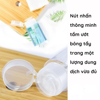 Chai Chiết Nước Tẩy Trang Toner Có Nút Nhấn Tiện Lợi Khi Mang Theo Du Lịch - Lọ Chiết Mỹ Phẩm Đa Năng 88821