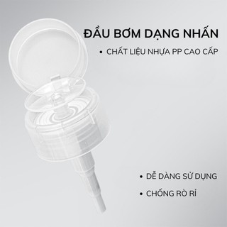 Chai Chiết Nước Tẩy Trang Toner Có Nút Nhấn Tiện Lợi Khi Mang Theo Du Lịch - Lọ Chiết Mỹ Phẩm Đa Năng 88821