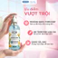 Dung dịch vệ sinh phụ nữ POLVITA On Line dạng gel 2 mùi dưỡng ẩm, kháng khuẩn, cân bằng pH 400ml