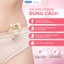 Dung dịch vệ sinh phụ nữ POLVITA On Line dạng gel 2 mùi dưỡng ẩm, kháng khuẩn, cân bằng pH 400ml