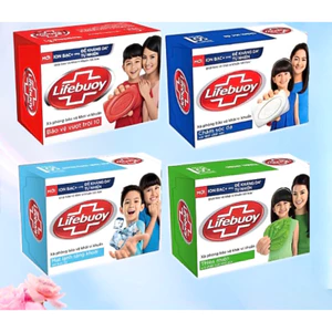 Xà bông Lifebouy Matcha và Khổ Qua cục 90g - Xà phòng tắm giảm mụn lưng