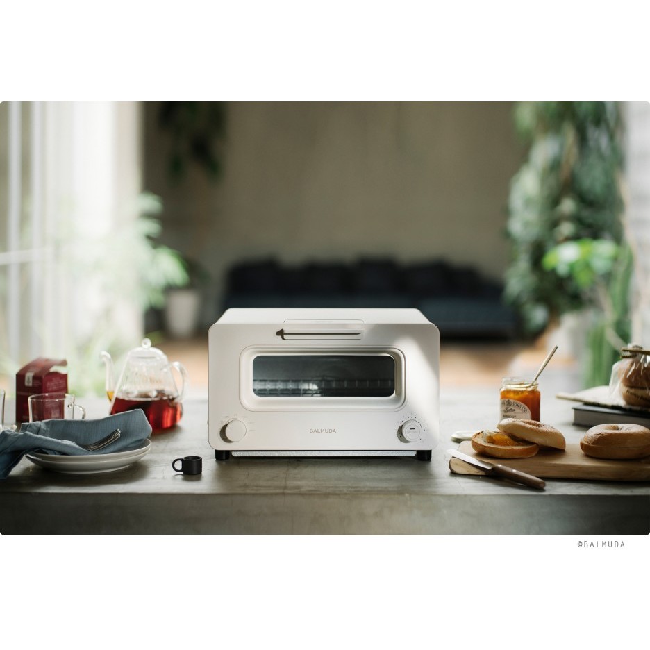 Lò nướng bổ sung hơi nước Balmuda toaster white màu trắng K05B WH