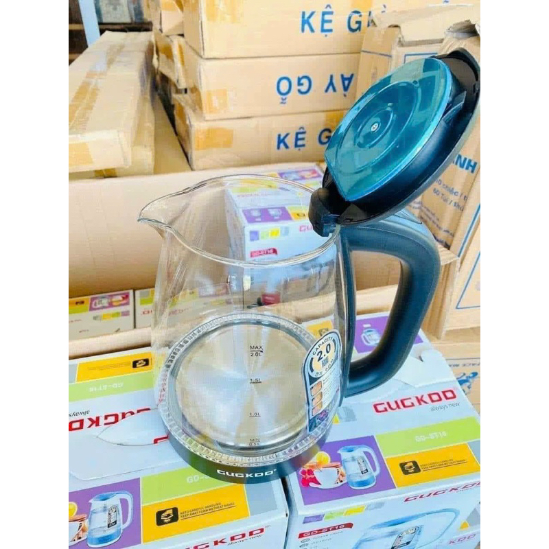 Ấm siêu tốc Cukoo thuỷ tinh