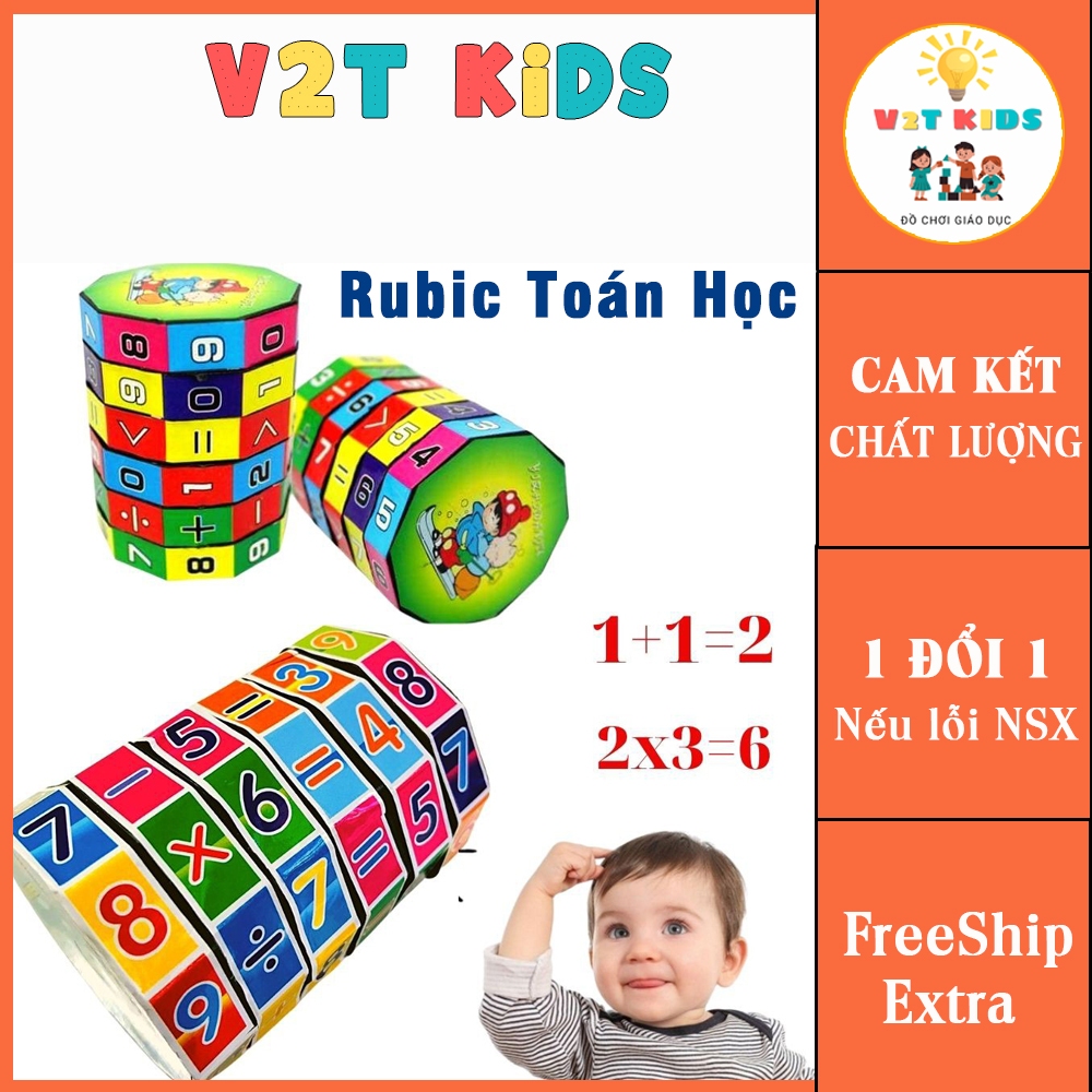 Rubik toán học cho bé