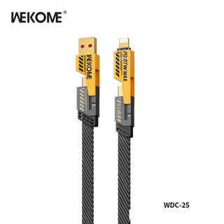 Cáp sạc nhanh đa năng 2in2 WK Design WDC-25 TypeC / USB to TypeC / LN PD 65W / 27W, dài 1.2M - Nhất Tín Computer