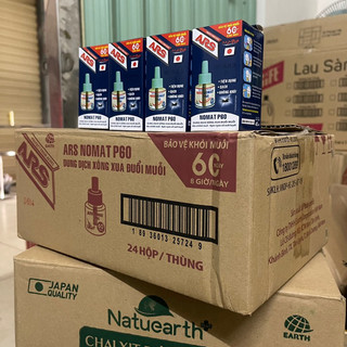 Thùng Dung Dịch Xua Đuổi Muỗi ARS Nomat P60 (24 Hộp) – Giải Pháp Hiệu Quả, Tiết Kiệm Từ Nhật Bản