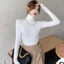 Áo cổ lọ nữ tay dài dáng dài sơ vin Duy Linh Áo thun nữ dài tay cổ cao ôm body vải mềm mại DL02TD
